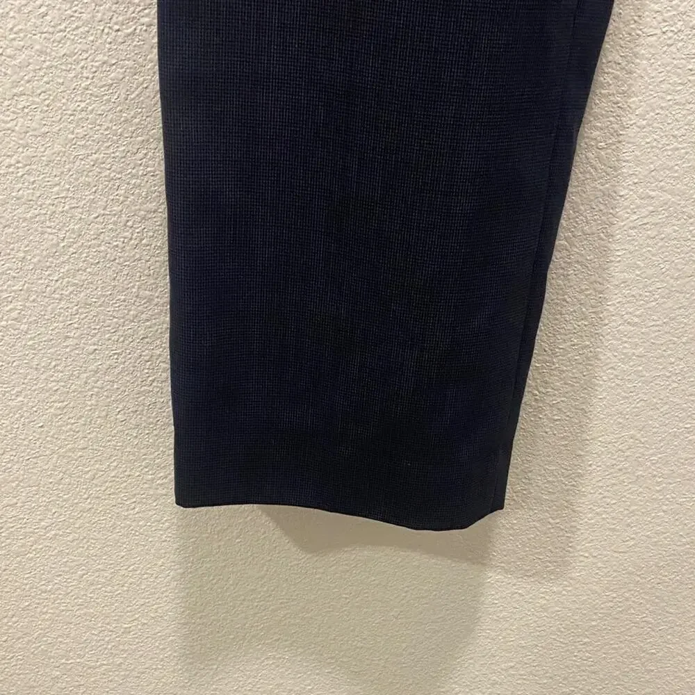 Banana Republic Classic Navy Men's Dress Pants Tailored Fit - 33x30